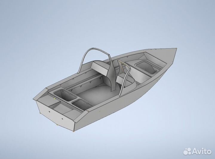 Лодка из пнд на заказ