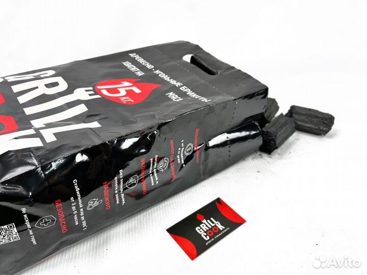 Уголь древесный в мешках