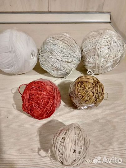 Капроновые и эластиковые нитки СССР