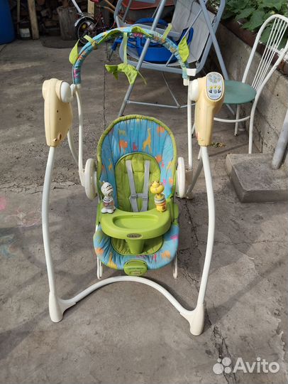 Детская электронная качель