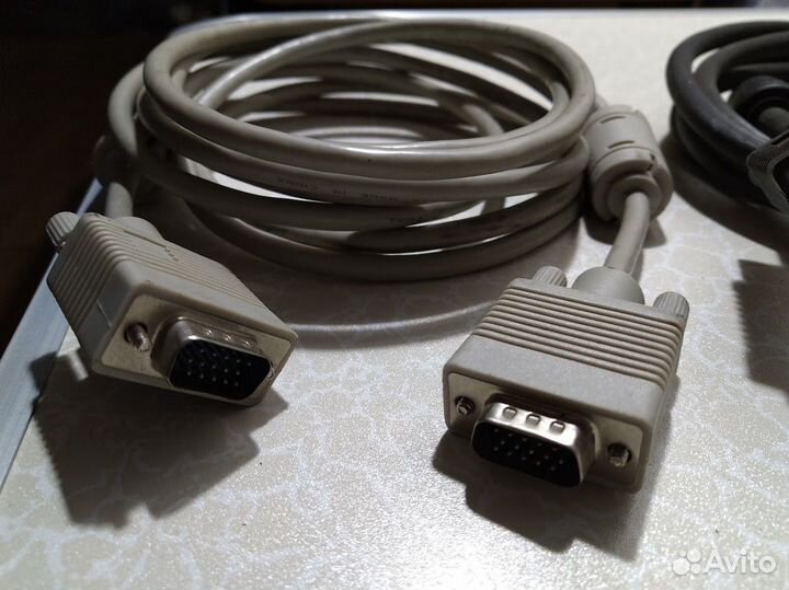 Кабель VGA 1-3м компьютер ноутбук монитор