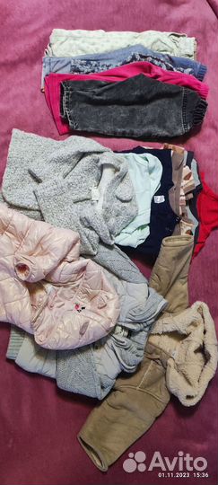 Отдам бесплатно детские вещи до 2 лет