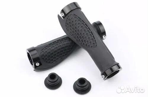 Грипсы для велосипеда с зажимами эргономичные