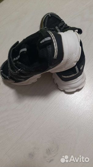 Кроссовки, черные, желтые, розовые