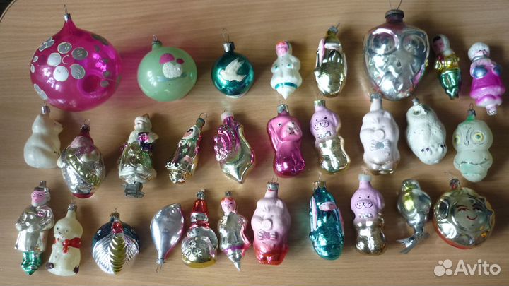 Елочные игрушки СССР