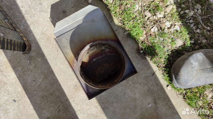 Детали дымохода трубы теплообменник шибер сетка