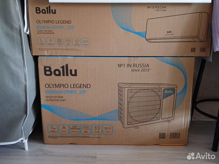 Продам сплит систему Ballu Olympia legend 7