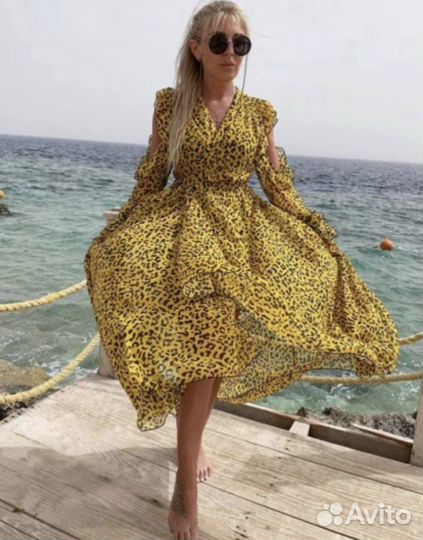 Платье из шифона