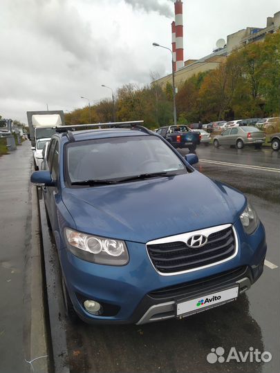 Hyundai Santa Fe 2.2 AT, 2011, 310 000 км
