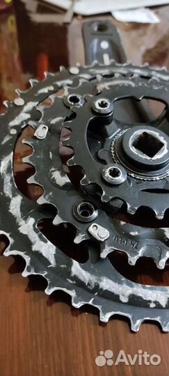 Шатуны Shimano Alivio M431, 44/32/22T