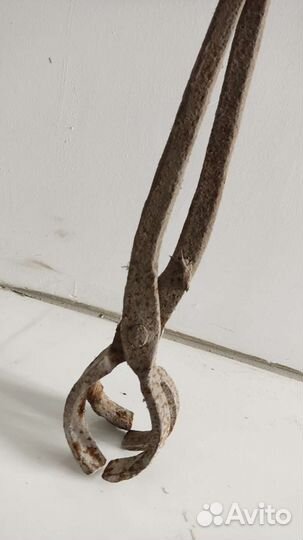 Клещи, щипцы тигельные кузнечные СССР