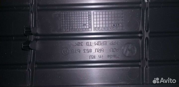 Защита в передний бампер на WV Polo