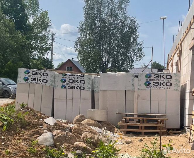 Газосиликатные блоки Газобетон Эко ксз