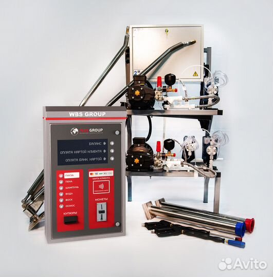 Мойка самообслуживания. Комплекты оборудования под