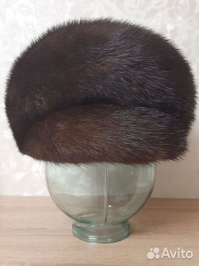 Шапка норковая женская
