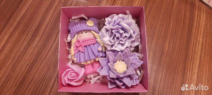Набор для девушки/девочки. Мыло ручной работы