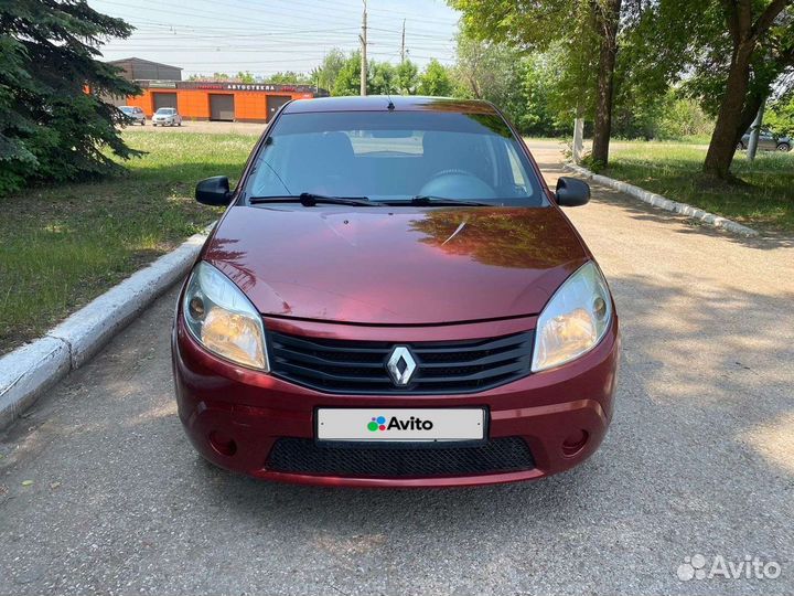 Renault Sandero 1.6 МТ, 2011, 108 000 км