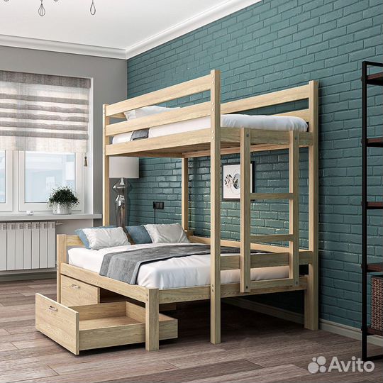 Двухъярусная кровать для детей