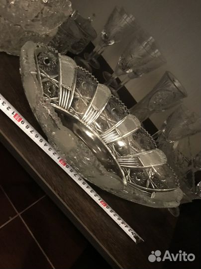 Хрусталь СССР Ваза хрустальная из СССР