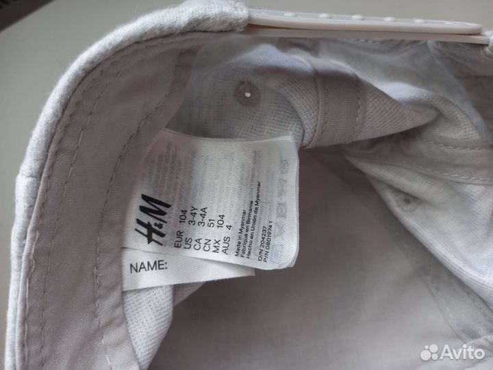 Шапка и снуд, кепка, Панама от 2-3 лет