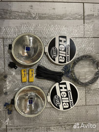 Дополнительные фары Hella Comet 500