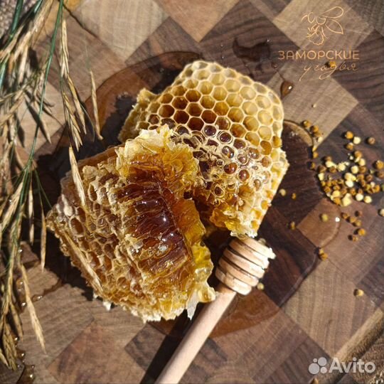 Мёд в сотах