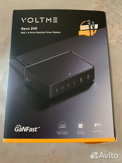 Сетевое зарядное устройство 6 в 1 Voltme Revo