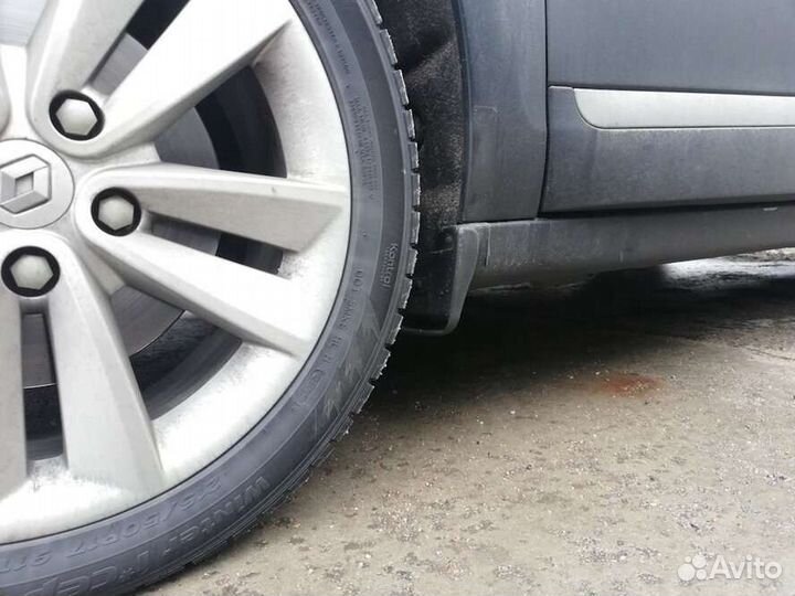 Брызговики передние Renault Scenic 3 с 2009 г.в