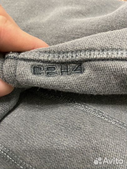 C2H4 Cold-Dye Panelled Hoodie