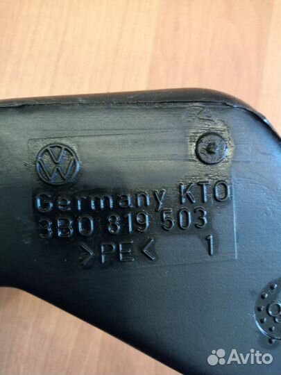 Воздуховод салона верхний Volkswagen Passat B5