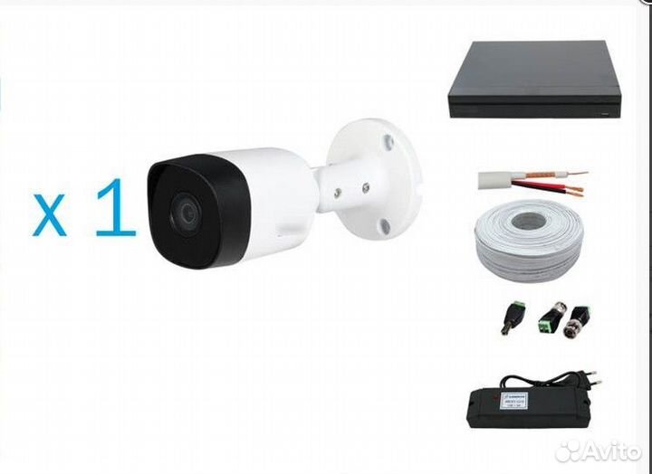 Готовый комплект видеонаблюдения HiWatch