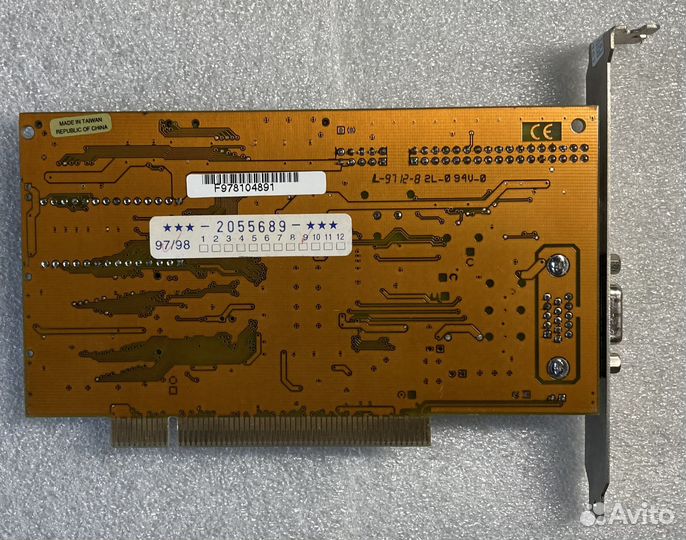 Видеокарта Epoch S3 Trio 64 1MB EDO PCI #2