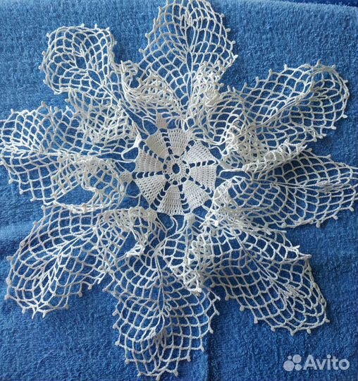 Салфетки вязаные крючком. Сумка