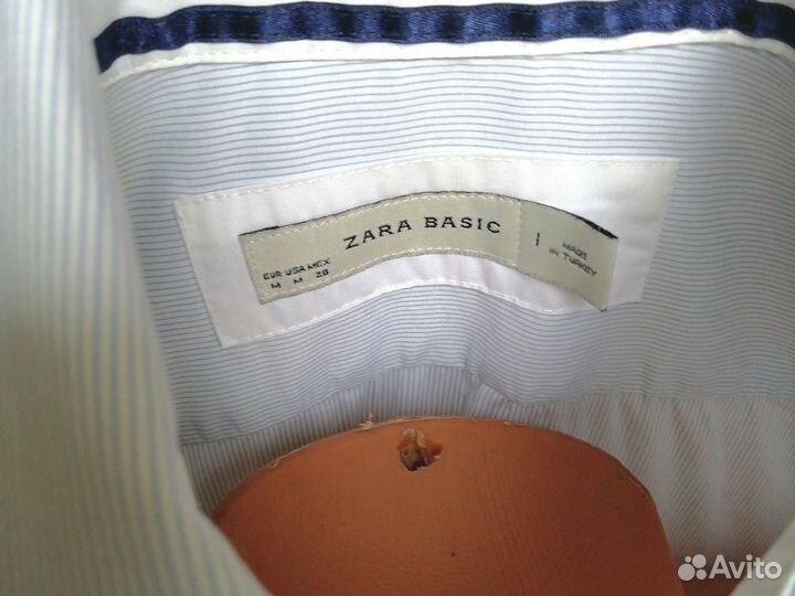 Zara basic блузка рубашка 44 р