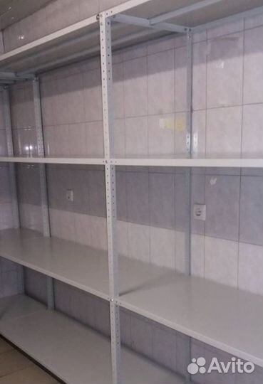 Стеллажи металлические складские б/у