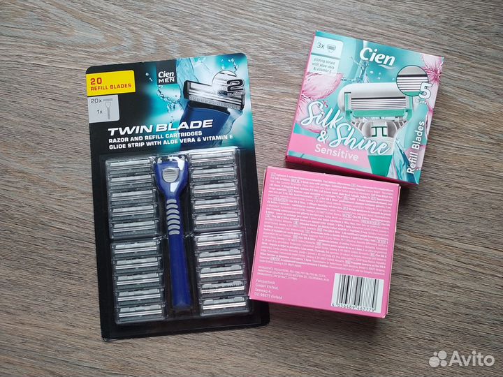 Станок для бритья Сменные лезвия Cien Германия