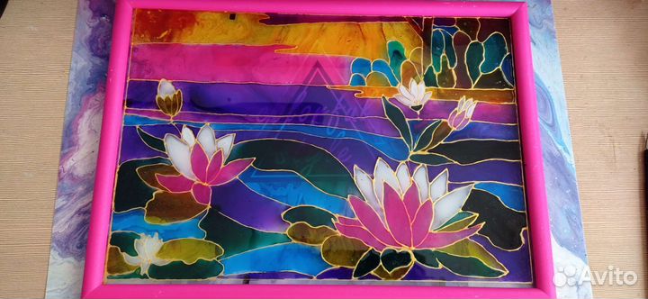 Витраж Кувшинка