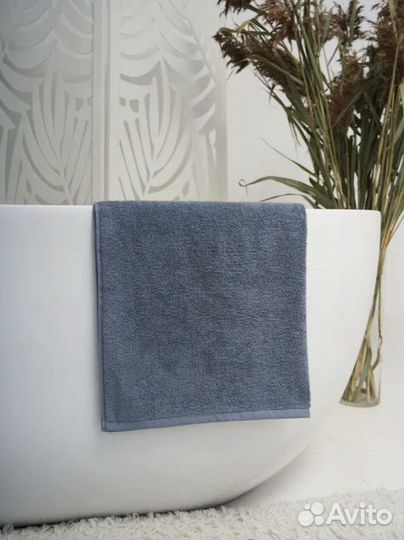 Полотенце банное махровое графит-е 70&140 шт