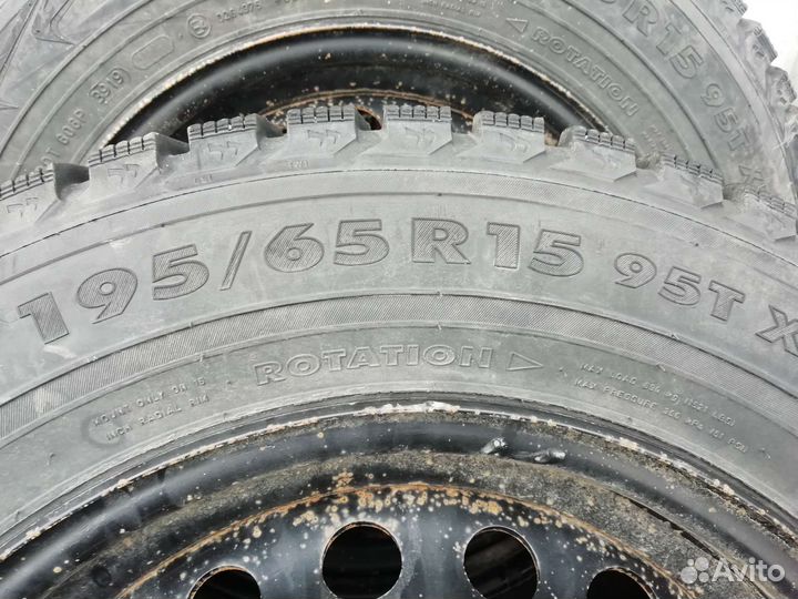 R15 Nokian Tyres Nordman 5 195/65, PCD 4x108 DIA 60.1