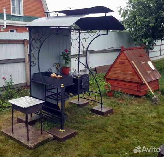 Кованый мангал