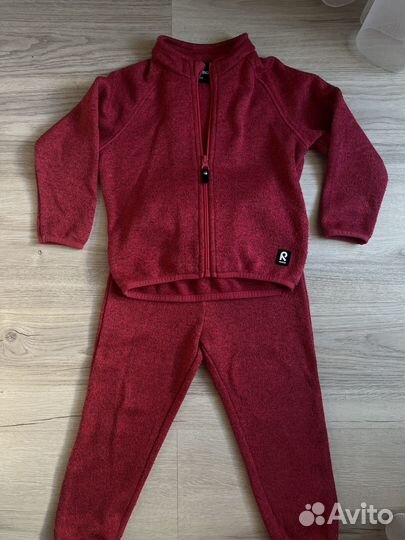 Флисовый комплект флис костюм reima 98