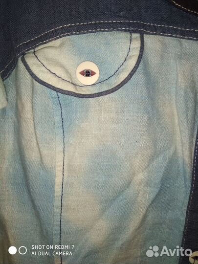 Платье женское 48 50 лен