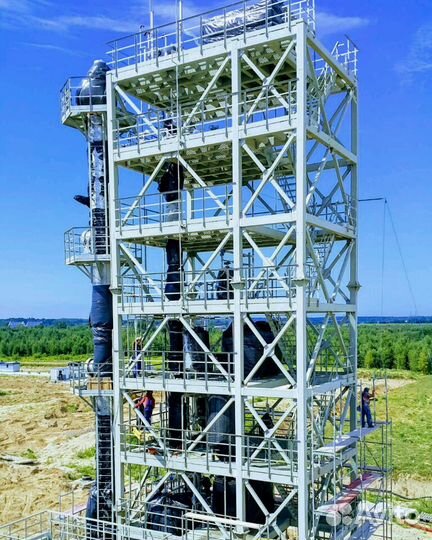 Огнезащита, пескоструйная очистка, покраска