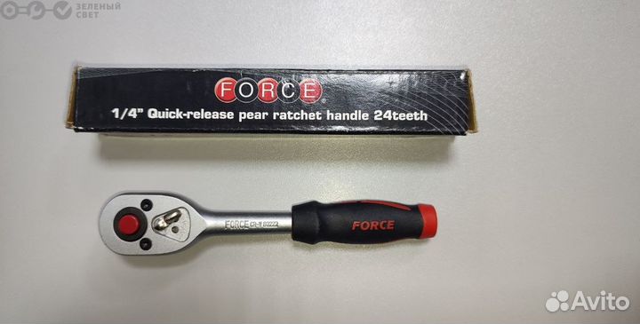 Force 80222 Трещотка force 1/4 155mm