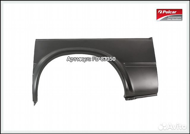 Крыло заднее левое форд Transit Mark 5