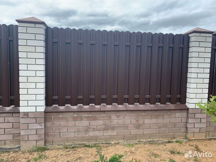 Установка заборов