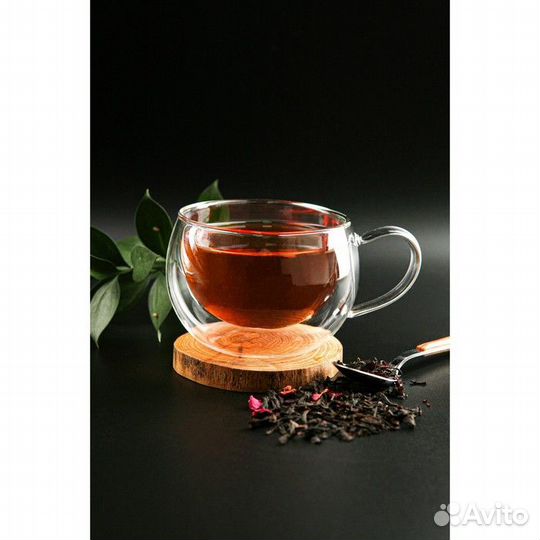 2 шт. Кружка стеклянная с двойными стенками Magist