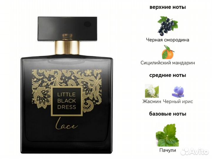 Духи Little Black Dress Lace 100ml литл блек дрес