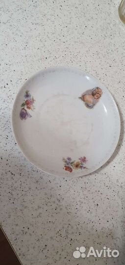 Блюдца фарфоровые СССР 