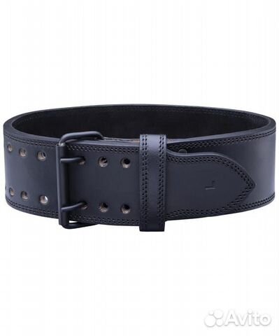 Пояс для пауэрлифтинга натуральная кожа